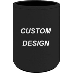 BIGCARJOB Black Cat Pen Holders for Desk,Women Men Cool Office Pen Organizer Control Storage Box,PU Leather Pencil Cup Pot,Stationery Desk Organizer