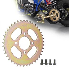 ضرس خلفي ATV 428 37T لـ 50cc 110cc 125cc Tao Roketa Coolster Kazuma Sunl الصينية الرباعية 4 عجلات 48 مم 68 مم تباعد الترباس مع مسامير التثبيت in Kuwait
