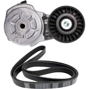 TRQ Drive Belt Component Kit Compatible with 1994-2002 Dodge Ram 2500 Ram 3500