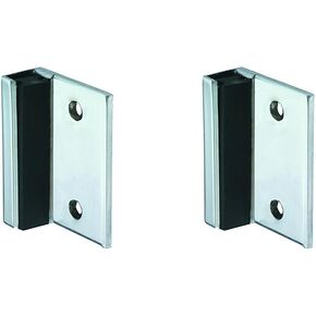 Harris Hardware TP5260 Strike & Keeper Die Cast Zamac Wall Bracket, Chrome Plated