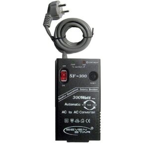 SEVENSTAR sf 300 300watt 110v/220v 220v/110v Step Up/Down Automatic Transformer Adapter