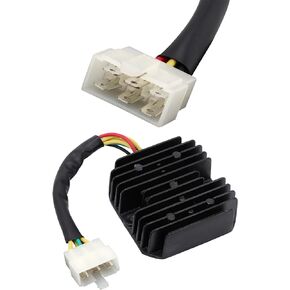 GOOFIT 6 Pin Voltage Regulator Rectifier for 125cc 150cc 200cc 250cc Scooter
