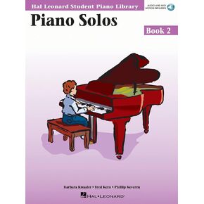 Piano Solos Book 2 - Book with Online Audio (Hal Leonard Student Piano Library (Songbooks))