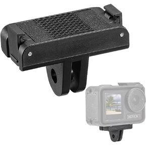 PCTC Magnetic Adapter Mount Compatible for DJI Osmo Action 4/3 Quick Release Adapter - DJI Accessories,Attachable Tripod, Selfie, Vlogging