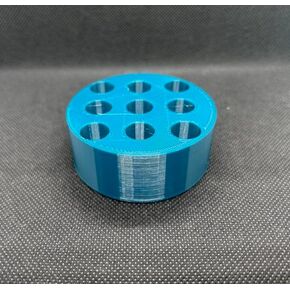 510 Cartridge, Pens and Battery Holder - 9 Spaces Puck (Black)