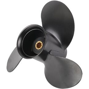 48-828156A12 Upgrade Aluminum Outboard Propeller 9 x 9 for Mercury Marine Engines 6HP 8HP 9.9HP 10HP 15HP 8 Spline Tooth, 2-1/2" Gearcase, RH in Saudi Arabia