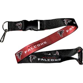 Aminco NFL Atlanta Falcons Reversible Lanyard, Team Colors, one Size (NFL-LN-162-15)