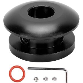 Shift Knob Stopper, Shift Knob Boot Retainer Limiter Shifter Shifting Head Buckle Stopper Lever Boot Retainer Adapter Clip Universal for Car (B (black))