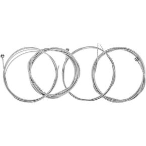 Strings Nickel Plated Steel Bass Electric Bass 4 String Set 046-100 Gauges, Ball End