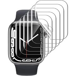 5pcs Transparent Hydrogel film for Apple Watch 40mm Series SE (2nd Gen, 2023) 6 5 4 iWatch 40mm Soft TPU Screen Protector Ultra-Thin, Touch Sensitive, Self-Healing, Explosion-Proof, Fingerprint Unlock