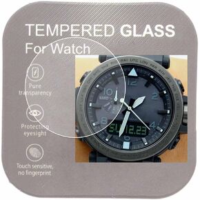 [2-Pcs ] Glass Screen Protector For MDV106-1A Watch,2.5D Rounded Edges 9H Premium Real Tempered Protector Anti Scratch,Anti-fingerprint Bubble-free 【MDV106】