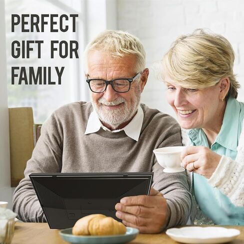 Digital Picture Frame, 32GB 15.6 inch Large WiFi Digital Photo Frame for Mom Electronic Digital Picture Frames Load from Phone FHD 1080P Video Picture Frame Portaretrato Digital in Saudi Arabia