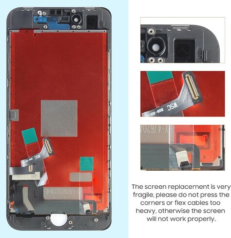 for iPhone SE 2020 2nd Screen Replacement, Full Assembly Retina LCD for iPhone 8 Touch Digitizer with Repair Tools for iPhone8 SE2 A2275, A2298, A2296 in Saudi Arabia
