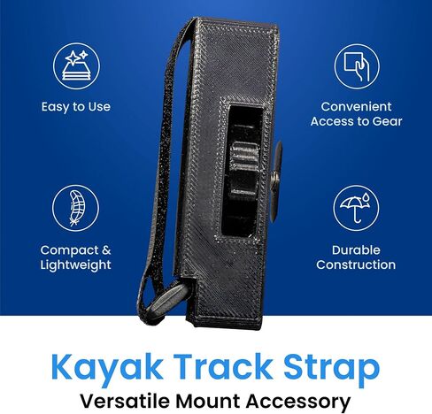 Kypak الأصلية، ملحقات كاياك للمسارات، مربط كاياك عملي مع أشرطة لاصقة وحلقة، حامل حقيبة ظهر كاياك سهل الاستخدام، حزام كاياك مثالي للحقائب والحبال والمزيد in Saudi Arabia