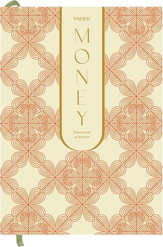 مخطط التمويل - البرسيم، 153 مم × 215 مم، غلاف مقوى | مقالات مرشد المال | مراجعات 6 أشهر وسنوية، أدوات التتبع الشهرية | ورقة من مصادر أخلاقية | دليل الميزانية النهائي in Kuwait