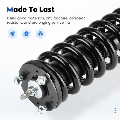 Front Complete Struts Assembly w/Coil Spring Shock Absorber Compatible with 1996-2002 Toyota 4Runner 4WD, Replace 171351L 171351R, 2Pcs in Saudi Arabia