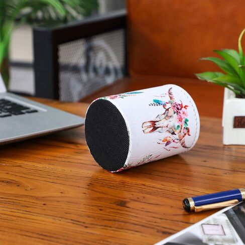 Modern Flower Purple Lilac PU leather Pencil Pen Holder Desk Organizer PH21 in Saudi Arabia