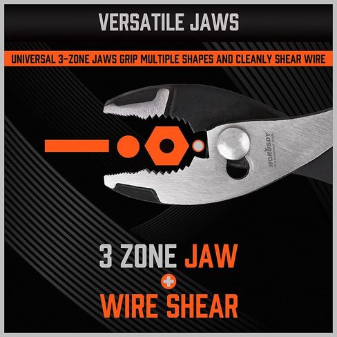 هوروسدي كماشة مفصلية منزلقة مقاس 8 بوصة in Kuwait