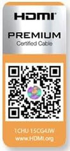 كابل HDMI عالي السرعة من سلسلة BJC-FE مع إيثرنت، 3 أقدام، أسود in Kuwait