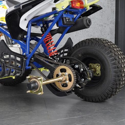 ضرس خلفي ATV 428 37T لـ 50cc 110cc 125cc Tao Roketa Coolster Kazuma Sunl الصينية الرباعية 4 عجلات 48 مم 68 مم تباعد الترباس مع مسامير التثبيت in Saudi Arabia