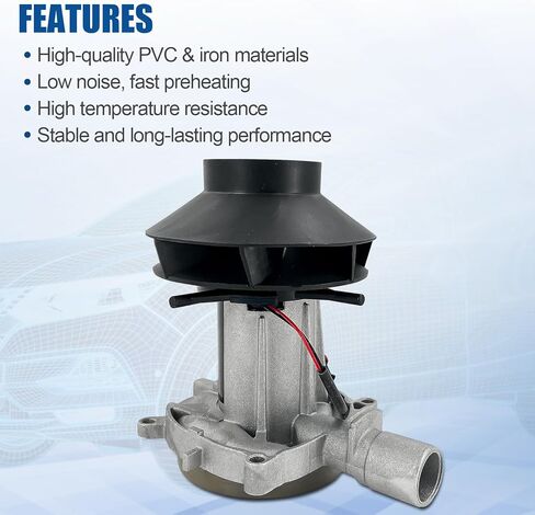 محرك منفاخ هواء الاحتراق 252069992000 252069200200 متوافق مع سخان التوقف Eberspacher Airtronic D2 12V in Kuwait