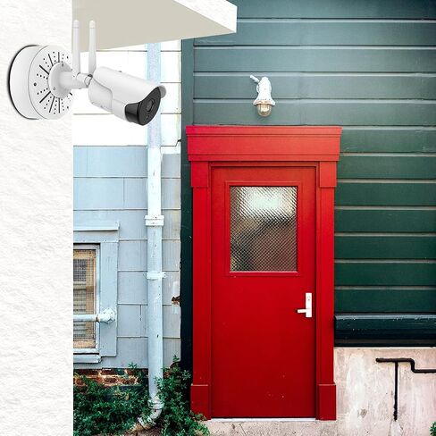 Metal Universal Security Camera Junction Box, CCTV Camera Junction Boxes | Hide Cable Concealment Box, Outdoor Surveillance Camera Mount Bracket, Fits Almost All Cameras Type in Saudi Arabia