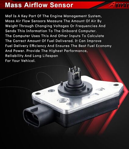 New Mass Air Flow Sensor-3 Prongs Compatible with 1995 1996 1997 Tacoma 2.4L,2.7L 1996 4runner 2.7L1994 1995 1996 1997 T100 2.7L MAS0365 22250-75010 2225075010 in Saudi Arabia