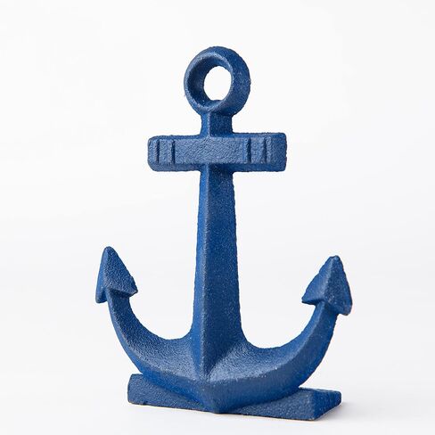 Giftcraft Ship Anchor Cast Iron Door Stoppers, Two Vintage Home Decor Metal Anchor Door Stoppers for Under The Door. 2 Door Stops in Kuwait