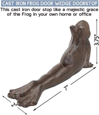 الحديد الزهر باب الضفدع إسفين حاجز الباب in Kuwait