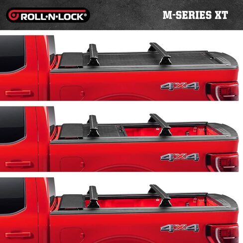 Roll-N-Lock M-Series Retractable Truck Bed Tonneau Cover | LG496M | Fits 2020 - 2023 Jeep Gladiator w/o Trail Rail System 5' Bed (60") in Kuwait