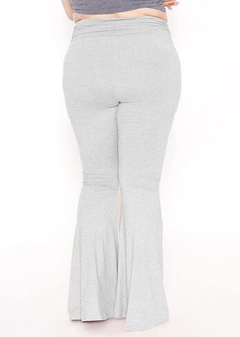 قيعان جرس عالية الخصر مكشكشة ناعمة للغاية للسيدات | X-Large-5X | صنع فى أمريكا in Kuwait