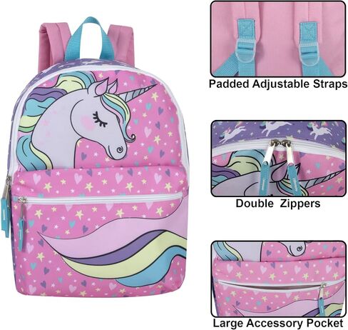 Trail maker Animal Friends Critter and Creature Preschool, Kindergarten Backpacks for Boys and Girls With Reinforced Adjustable Straps (Big Rigs) in Saudi Arabia