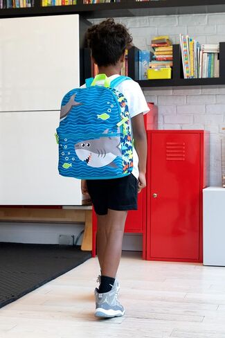 Trail maker Animal Friends Critter and Creature Preschool, Kindergarten Backpacks for Boys and Girls With Reinforced Adjustable Straps (Big Rigs) in Saudi Arabia