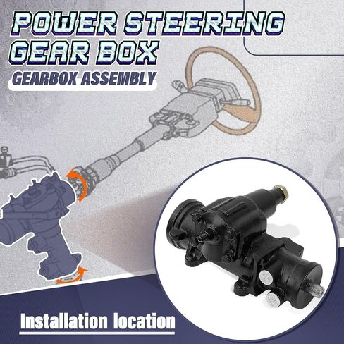 27-7521 Power Steering Gear Box Gearbox Assembly Fit for Jeep Commando 1972-1973 | Fit for CJ5 1972-1979 | Fit for CJ6 1972-1975 | Fit for CJ7 1976-1979 | Fit for DJ5 1972-1974 in Saudi Arabia
