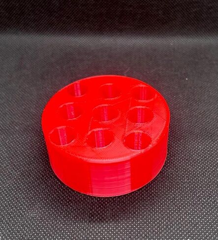 510 Cartridge, Pens and Battery Holder - 9 Spaces Puck (Black) in Kuwait