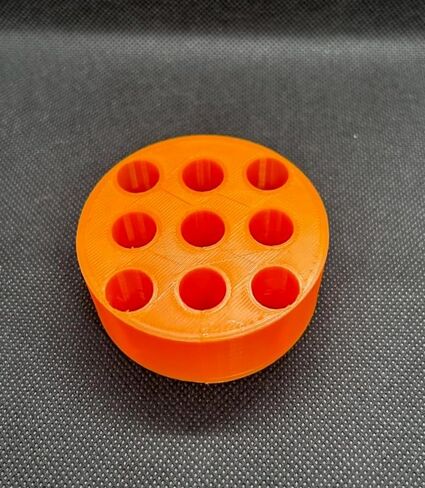 510 Cartridge, Pens and Battery Holder - 9 Spaces Puck (Black) in Kuwait