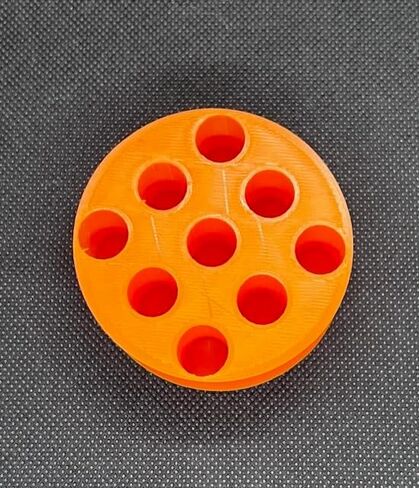 510 Cartridge, Pens and Battery Holder - 9 Spaces Puck (Black) in Kuwait