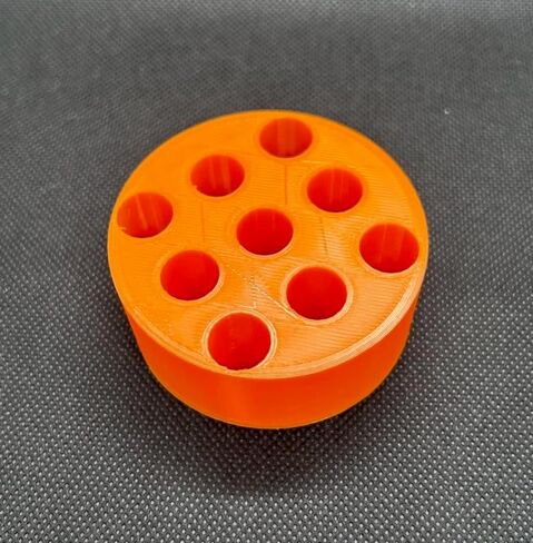 510 Cartridge, Pens and Battery Holder - 9 Spaces Puck (Black) in Kuwait