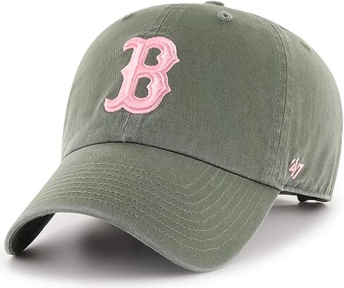 '47 MLB Moss Pink Clean Up Adjustable Baseball Dad Hat Cap, Adult One Size in Saudi Arabia