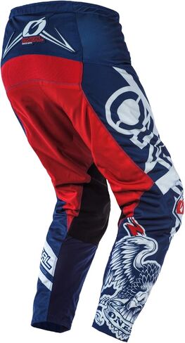O'Neal E010-4127 Element Youth Warhawk Pants, Blue/Red, Yth 28 in Saudi Arabia
