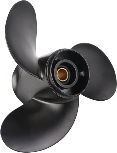 48-828156A12 Upgrade Aluminum Outboard Propeller 9 x 9 for Mercury Marine Engines 6HP 8HP 9.9HP 10HP 15HP 8 Spline Tooth, 2-1/2" Gearcase, RH in Saudi Arabia