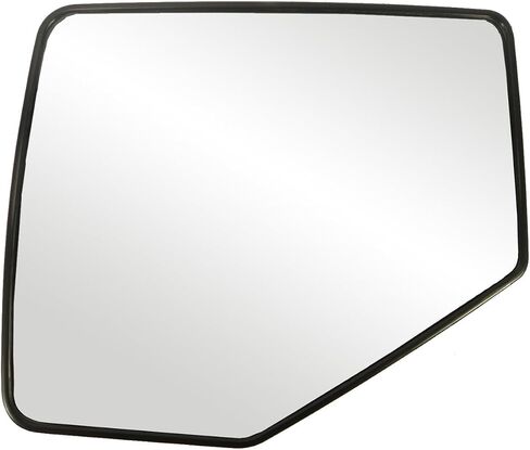 Driver Side Non-heated Mirror Glass w/backing plate, Ford Explorer, Mercury Mountaineer, Explorer Sport Trac, Ranger, 6 1/8" x 7 1/4" x 8 7/8" in Saudi Arabia