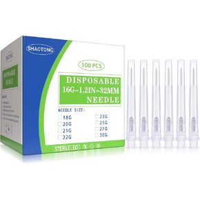 ملحقات قفل SHAOTONG Luer-100 قطعة (طول 27 جم، 0.5 بوصة) in Kuwait