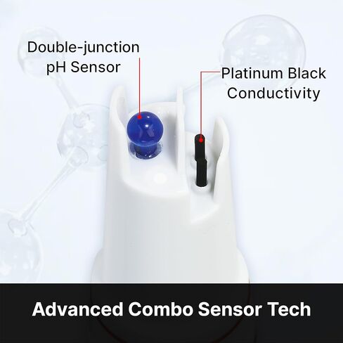Apera Instruments PCO60-Z Bluetooth pH/Conductivity/ORP/Redox/TDS/Salinity/Resistivity Smart Multi-Parameter Meter Tester Kit Powered by ZenTest Mobile App with Cloud-Based Datalogger in Saudi Arabia