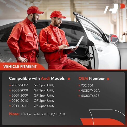 A-Premium Electric Power Window Regulator Without Motor Compatible with Audi Q7 2007 2008 2009 2010 2011, Front Left Driver Side in Kuwait