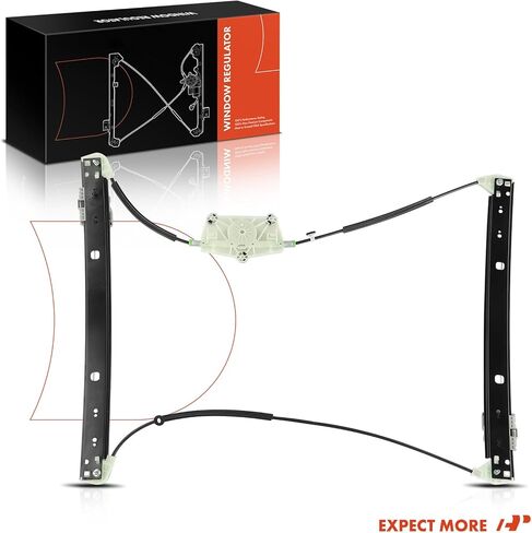 A-Premium Electric Power Window Regulator Without Motor Compatible with Audi Q7 2007 2008 2009 2010 2011, Front Left Driver Side in Kuwait