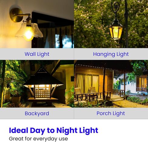 مصباح LED خارجي A19 من Feit Electric، ما يعادل 60 واط، لمبة إضاءة LED غير خافتة، قاعدة متوسطة E26، 120 فولت، عمر 22 عامًا، أصفر، حزمة من 1، A19/BUG/LED/BX in Kuwait