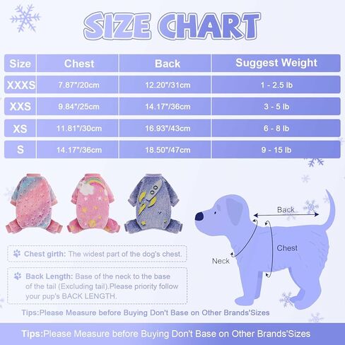 Kosiyi الكلب منامة الخريف الشتاء الصوف الكلب البلوزات للكلاب الصغيرة فتاة صبي، خفيفة الوزن الدافئة مخلب طباعة جرو منامة لينة لمط الكلب نيسيس Pjs الكلب الملابس زي مستلزمات الحيوانات الأليفة in Kuwait