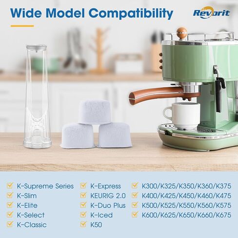 Keurig Starter Kit Replacement for Keurig 2.0 Brewers Keurig 2.0 K200, K250, K350, K-Duo and K-Compact Coffee Makers with Rear Reservoir Filter Holder and 12 Replacement Water Filters in Kuwait