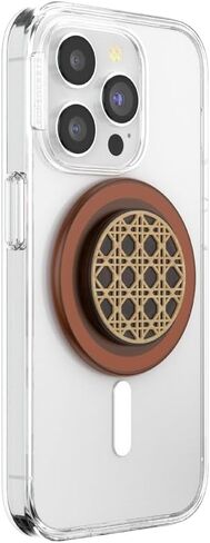 PopSockets Round Phone Grip Compatible with MagSafe, Adapter Ring Included, Phone Holder, Wireless Charging Compatible - Raising Cane in Saudi Arabia